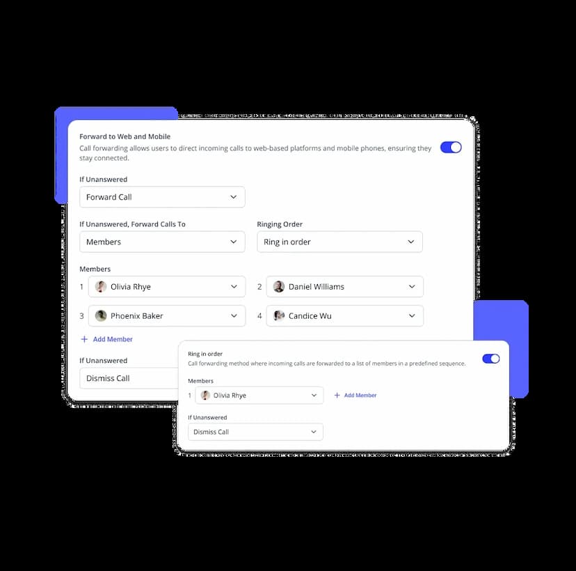 call forwarding icon