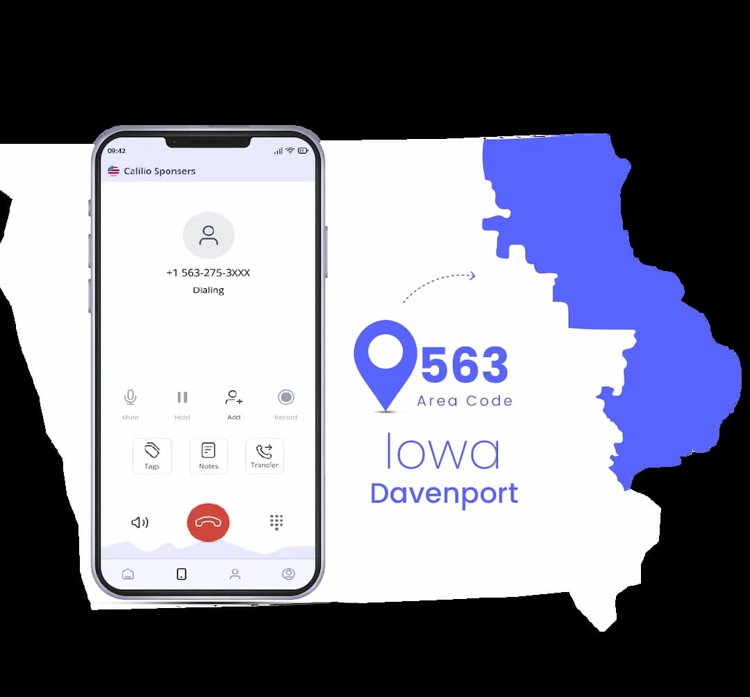 Davenport phone number with it's area code