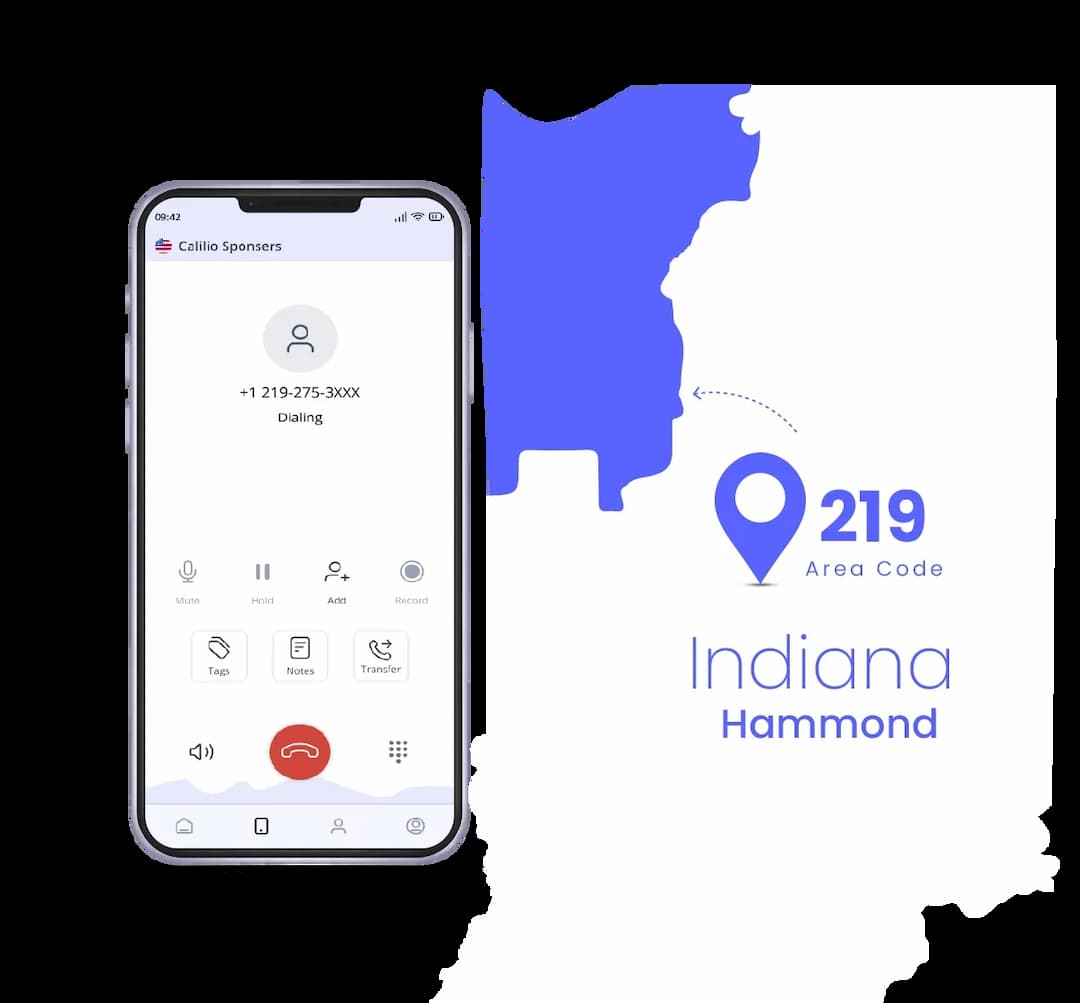 Hammond phone number with it's area code