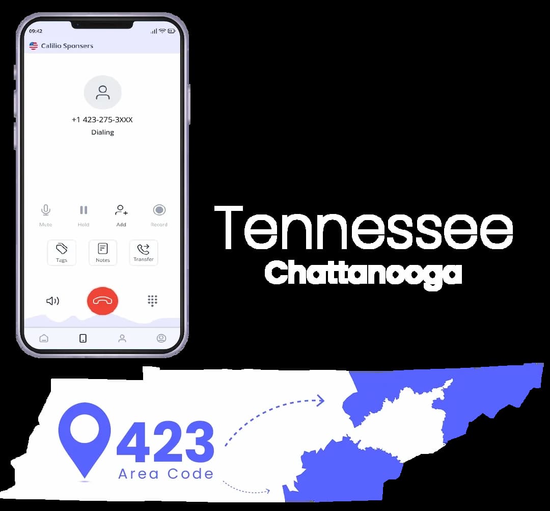 Chattanooga phone number and it's area code