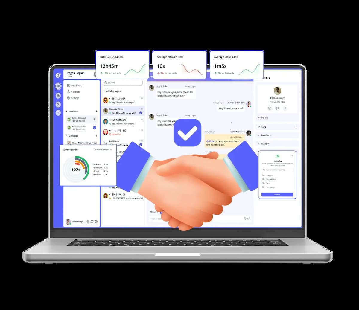 various benefits of 468 area code highlighted