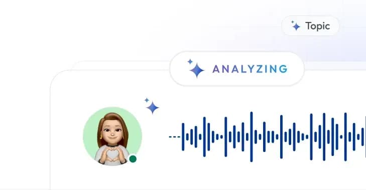 Automatic topic detection icon