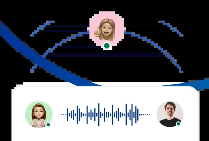 Instant voice messaging for teams