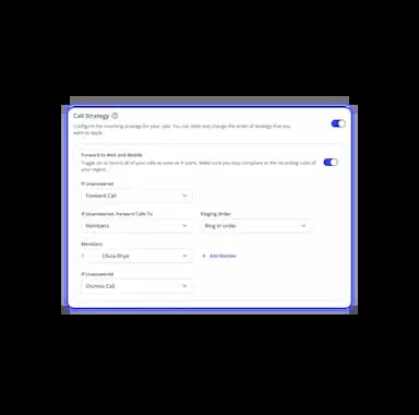 call forwarding for conference call