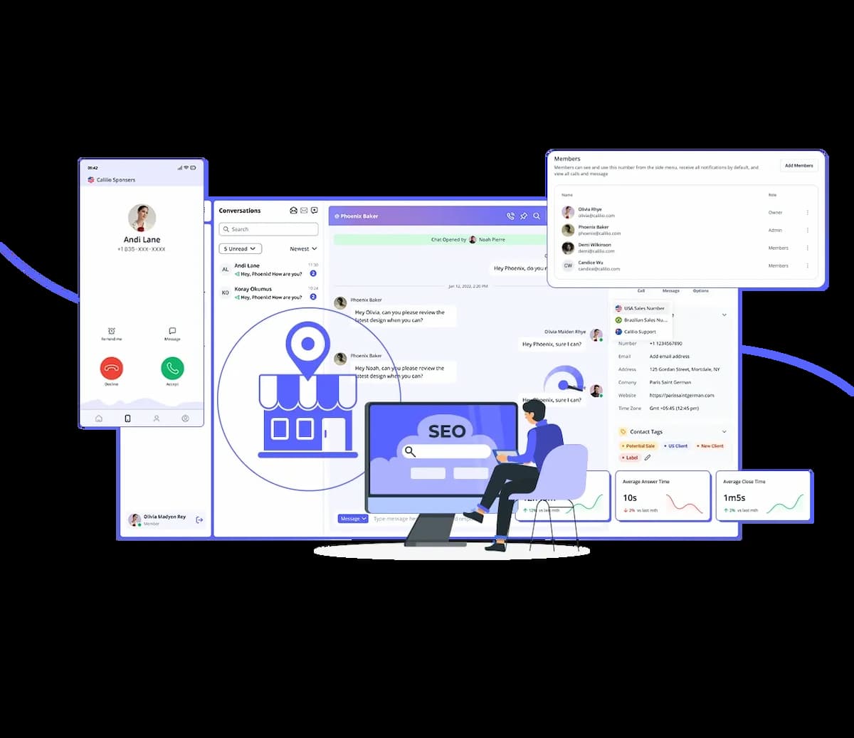 Business benefits of 835 area code